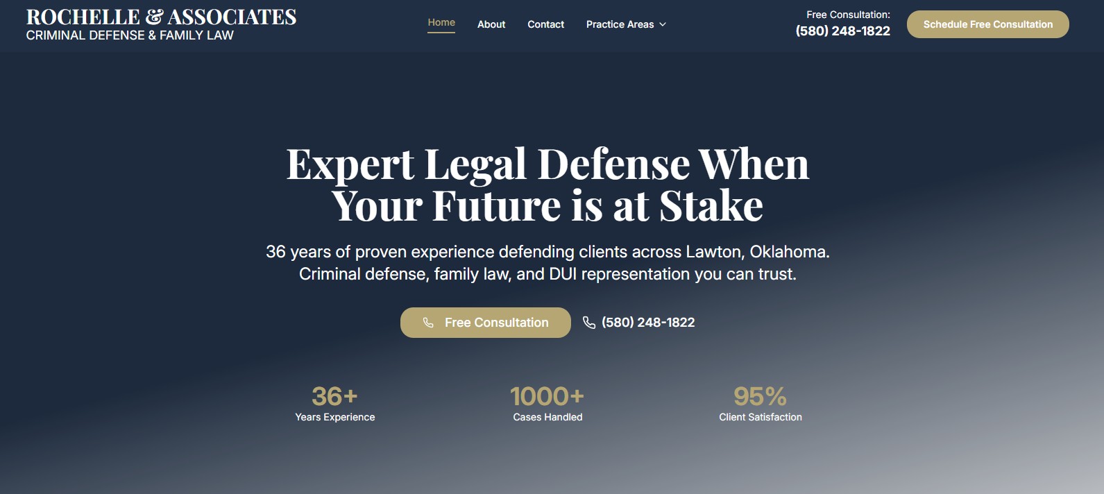 Rochelle and Associates law firm website